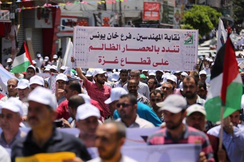 Demonstration in Gaza