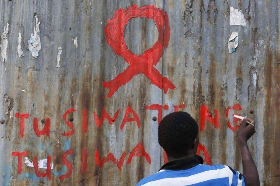 Anti-Aids-Kampagne in Kenia