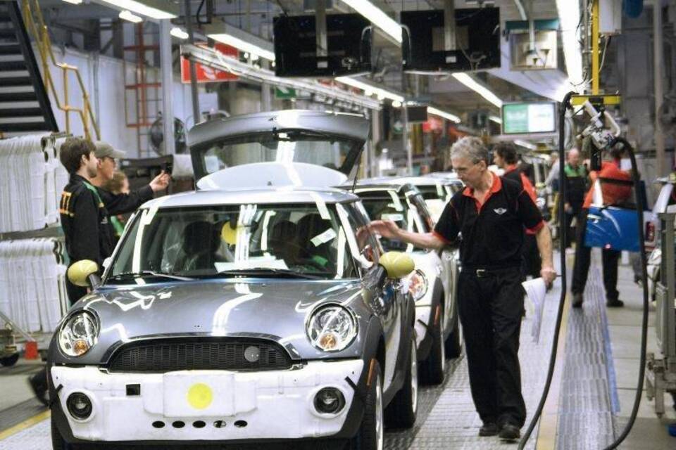 BMW Mini-Produktion in Großbritannien
