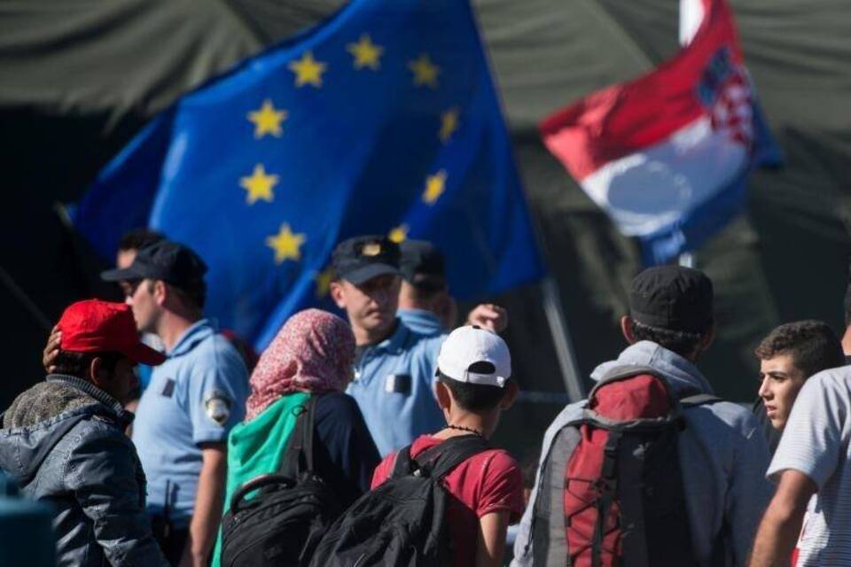 Flüchtlinge in Kroatien