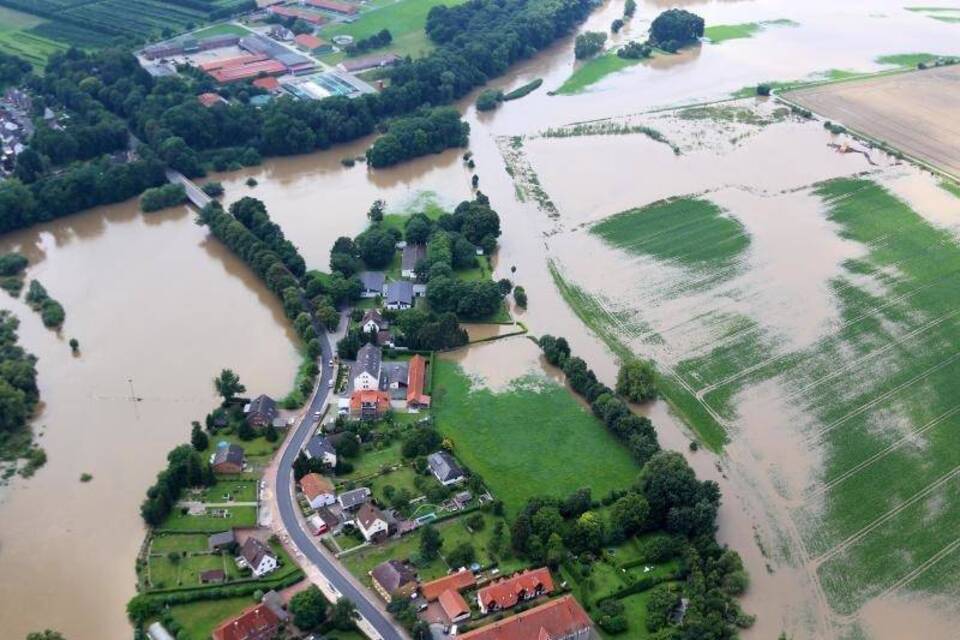 Hochwasser in Sarstedt