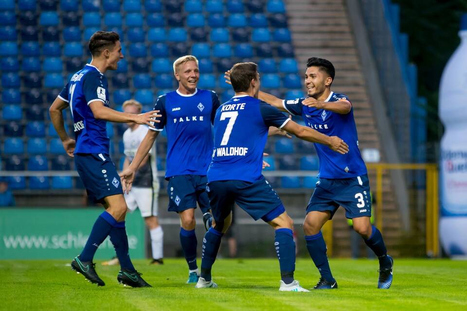 SV Waldhof Mannheim gegen Elversberg Mit dem 30Sieg war es ein schöner Feierabend Sport aus SV Waldhof Mannheim gegen Elversberg Mit dem 30Sieg war es ein schöner Feierabend Sport aus