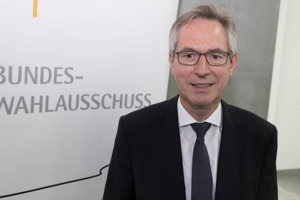 Bundeswahlleiter Dieter Sarreither