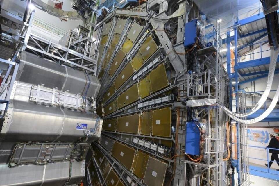 Teilchendetektor Atlas im Teilchenbeschleuniger LHC