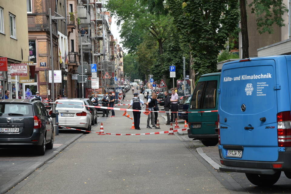 Schüsse in Mannheimer Innenstadt Polizei Mit Schüssen gestoppter Mann