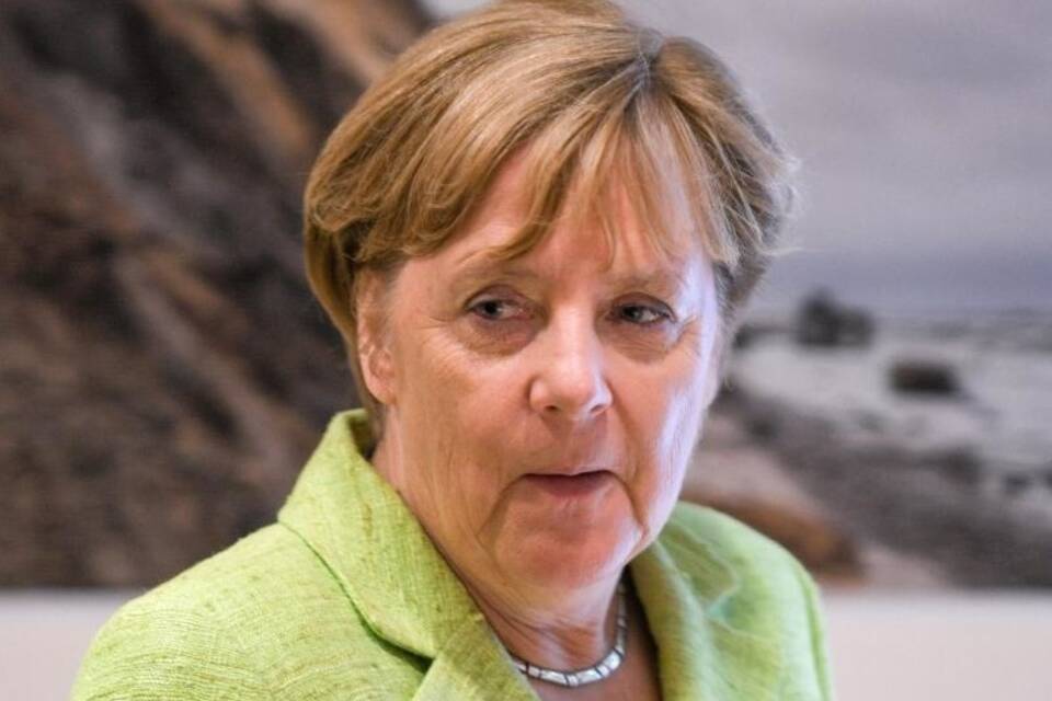 Angela Merkel in Ahrenshoop