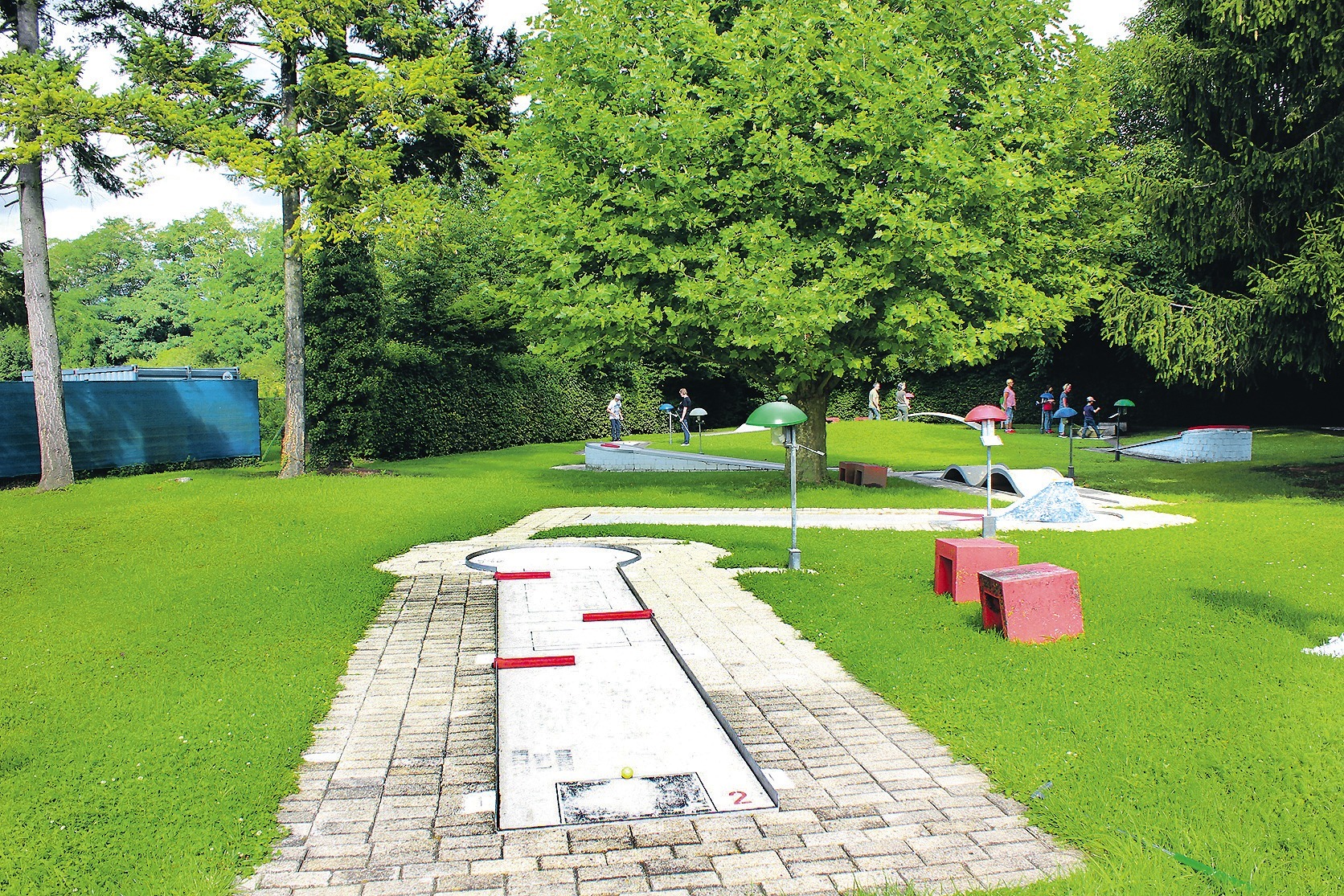 Mini Golf In Der Region In Nussloch Wird An Jeder Bahn Der