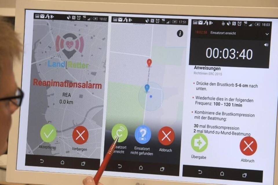Lebensretter-App "Landretter"