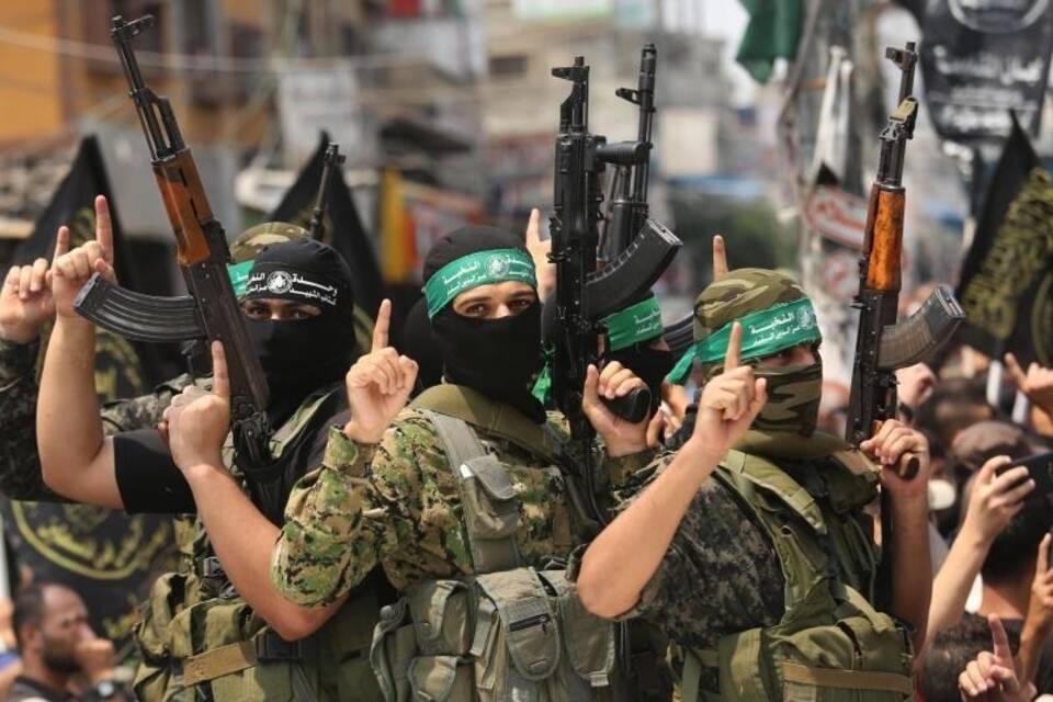 Hamas-Kämpfer Hamas-Kämpfer