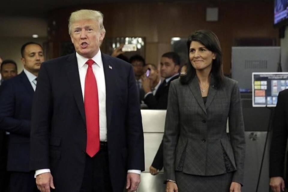 Trump und Hailey Trump und Hailey