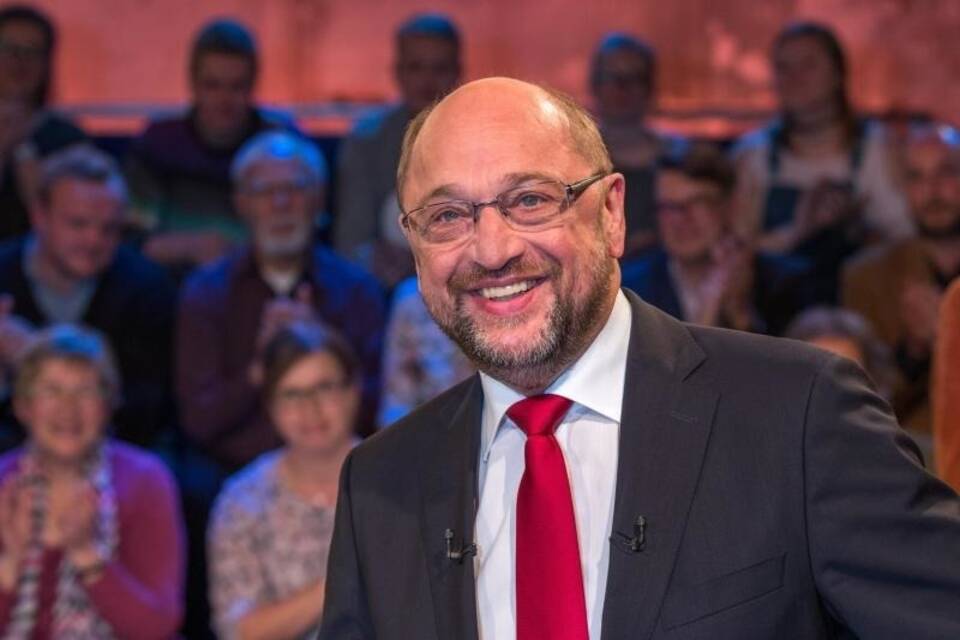 Schulz in Wahlarena