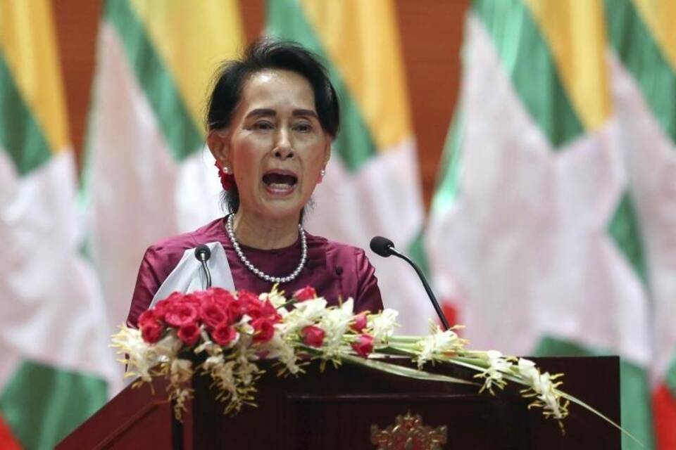Aung San Suu Kyi zu Flüchtlingskrise