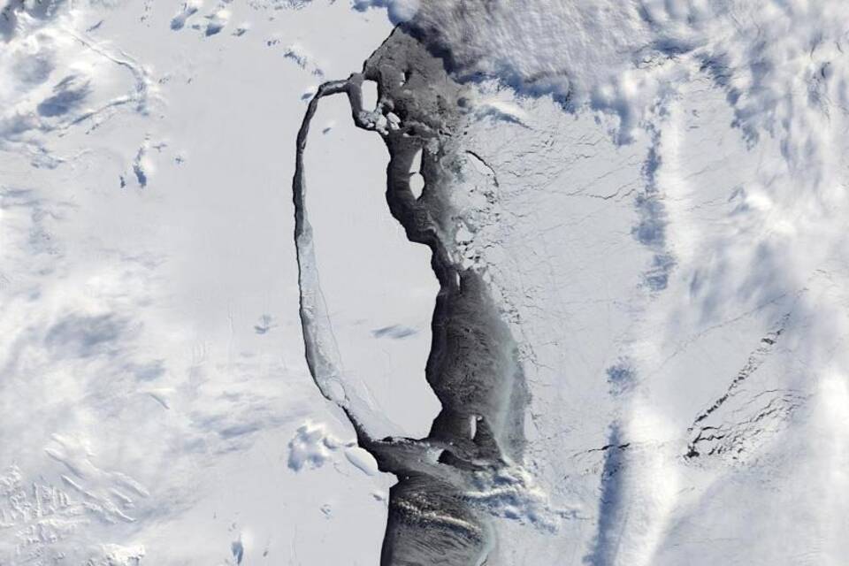 Eisberg A68 in der Antarktis