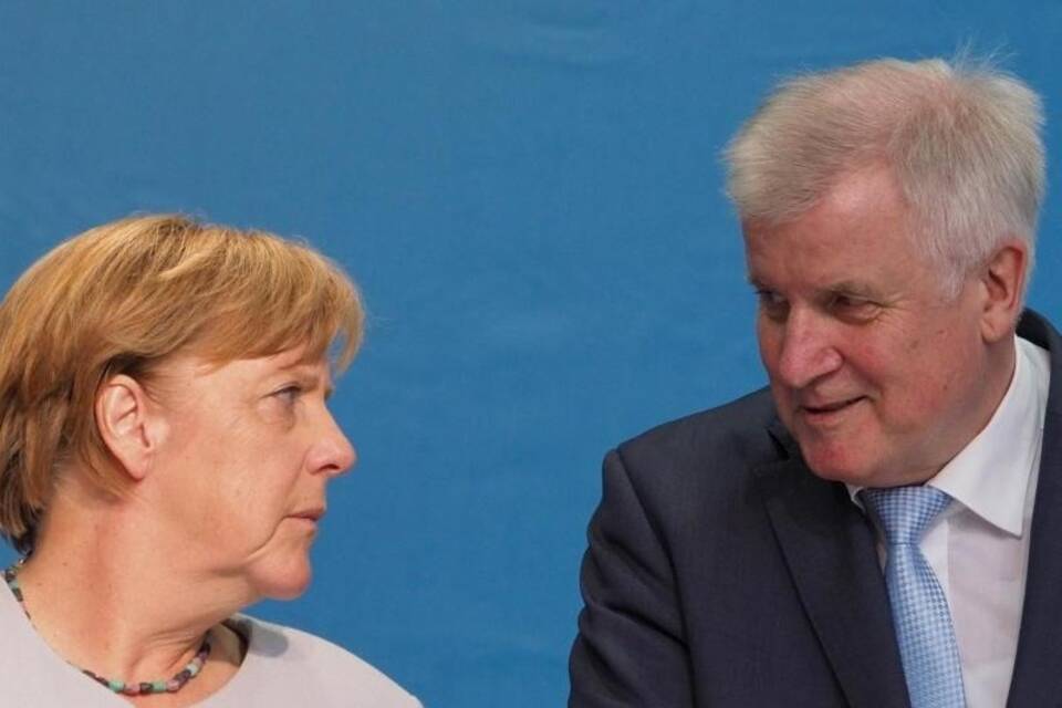 Angela Merkel und Horst Seehofer