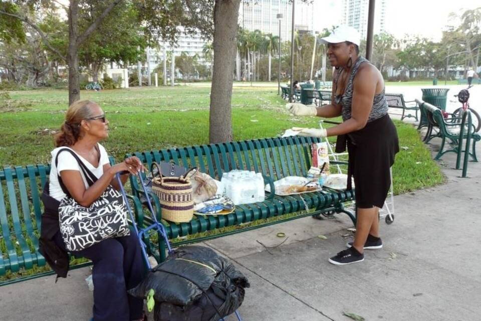 Hilfsbereitschaft in Miami