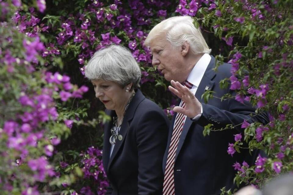 May und Trump