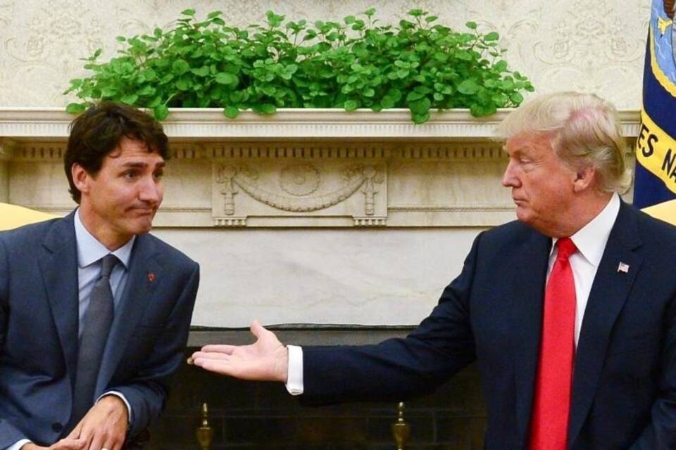 Trump trifft Trudeau