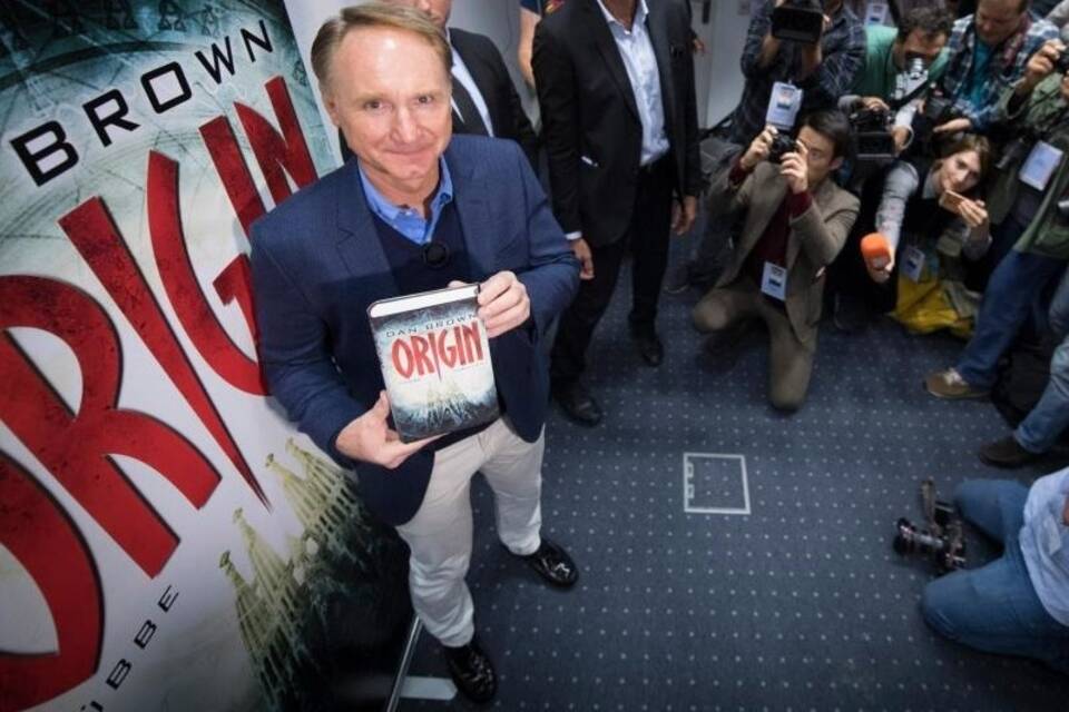 Buchmesse Frankfurt - Dan Brown Buchmesse Frankfurt - Dan Brown