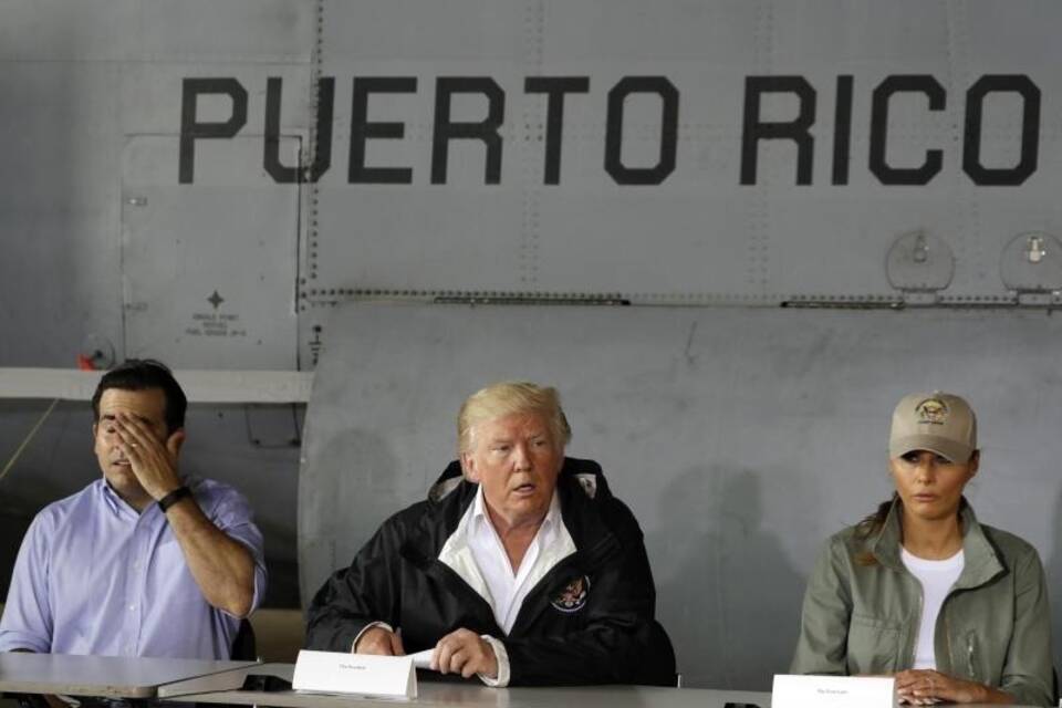 Trump in Puerto Rico