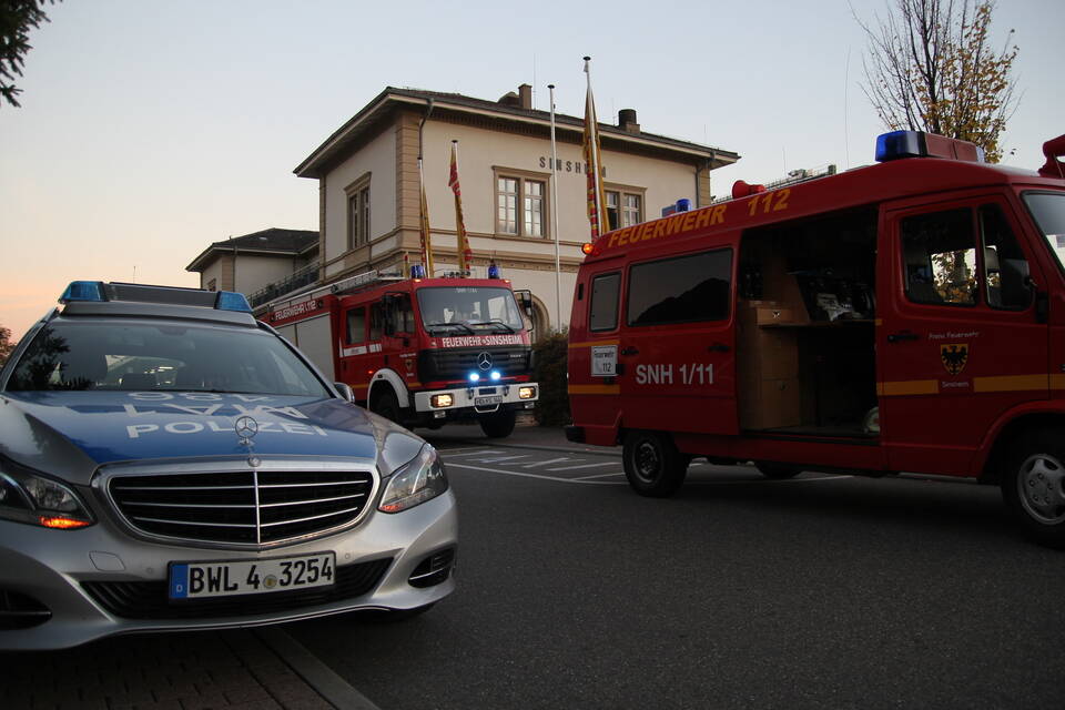Sinsheimer Gaststätte "Alter Bahnhof": Verschmorter Kompressor ruft