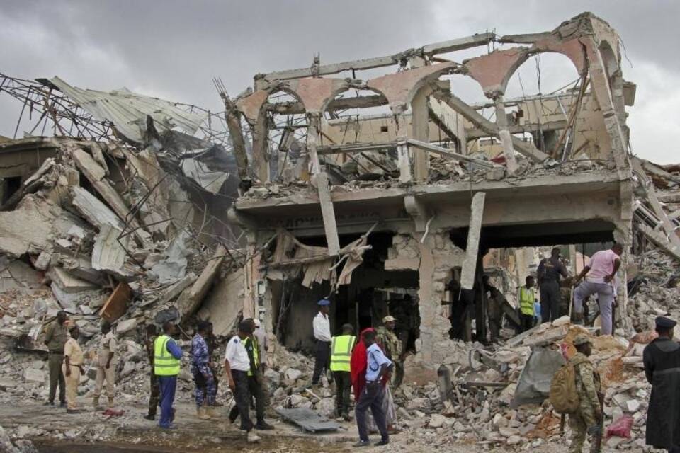 Selbstmordanschlag in Mogadischu