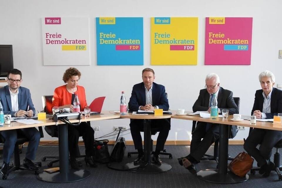 Präsidiumssitzung der FDP