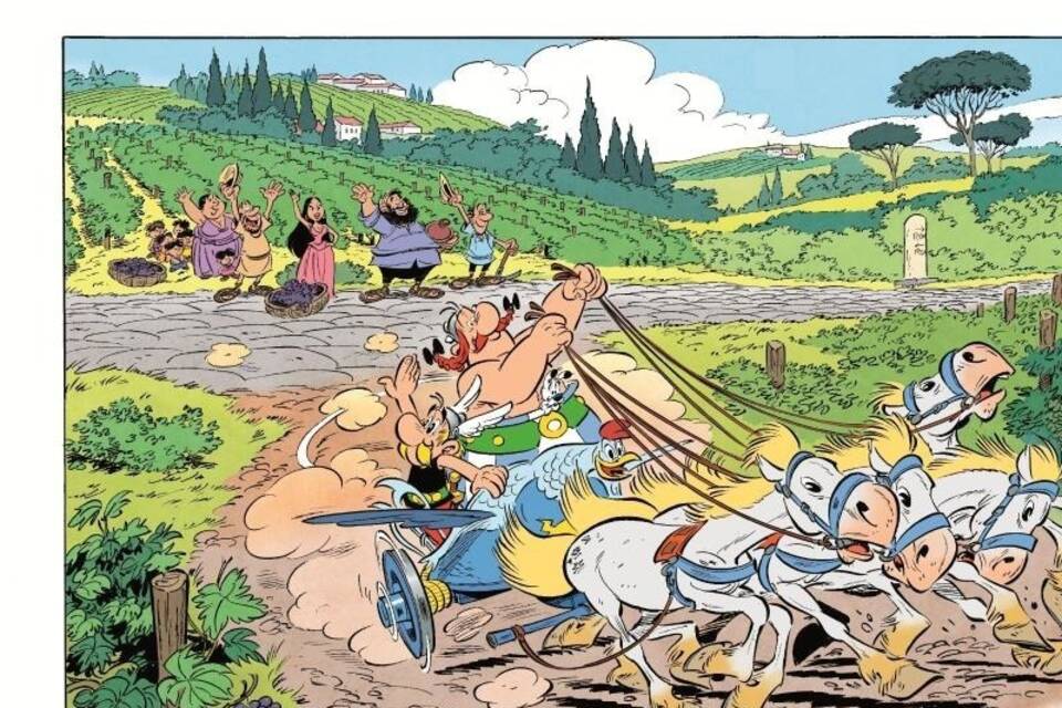 Neuer Band "Asterix in Italien"