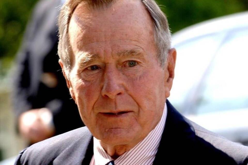 Ex-US-Präsident George Bush Sen. Ex-US-Präsident George Bush Sen.