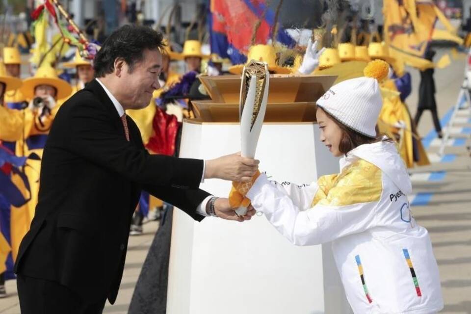 Olympische Flamme