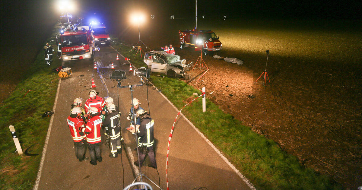 K 4179 bei Waibstadt: Zwei Tote nach&nbsp;Frontalzusammensto&szlig; auf der Kreisstra&szlig;e (Update)