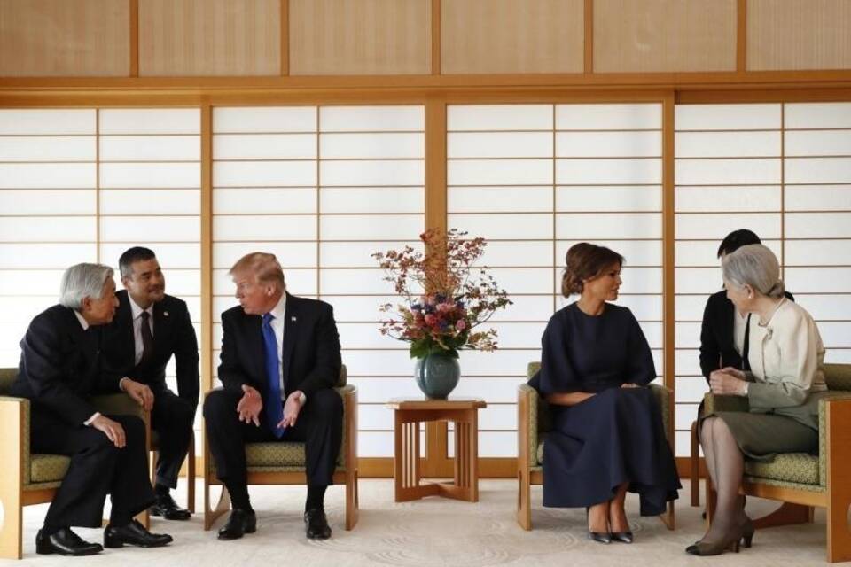 Die Trumps auf erster Asienreise Die Trumps auf erster Asienreise