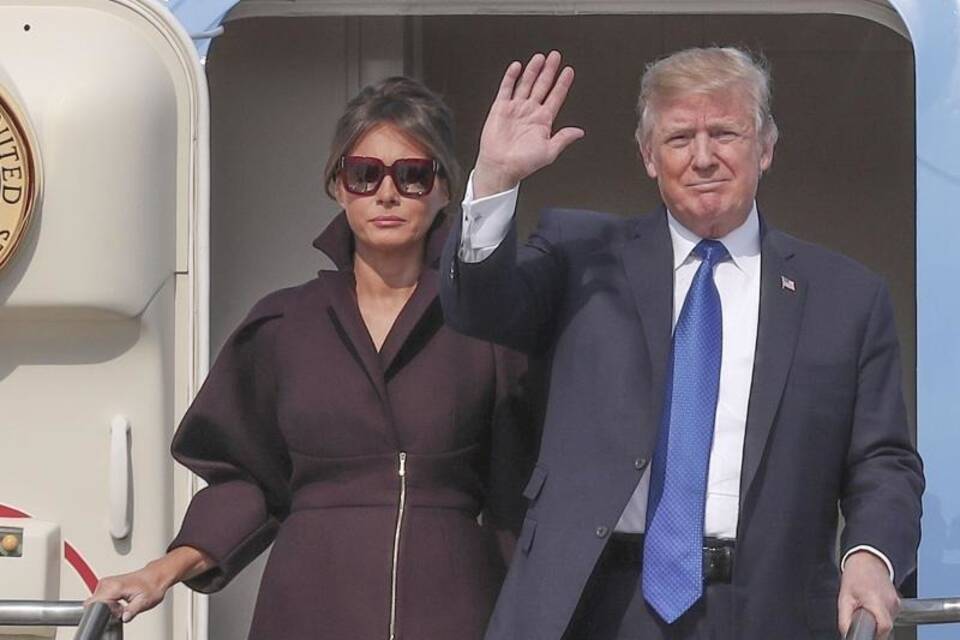 Donald und Melania Trump