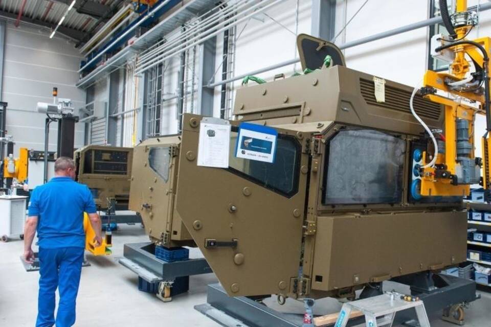 Produktion bei Rheinmetall Produktion bei Rheinmetall