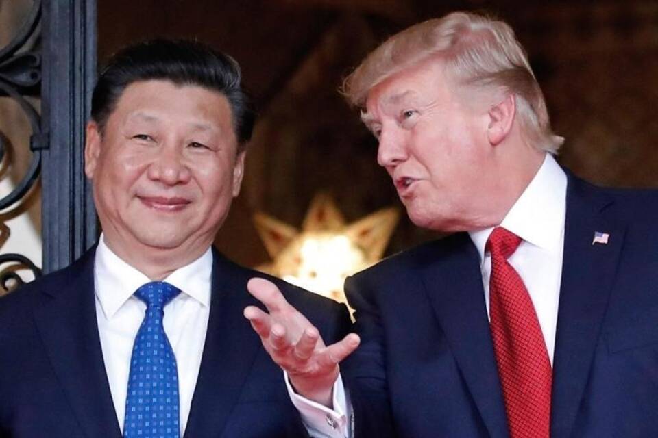 Donald Trump und Xi Jinping