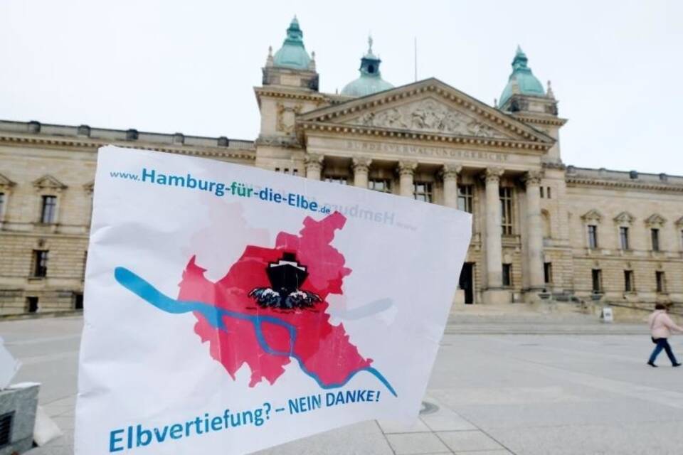 Prozess um Elbvertiefung Prozess um Elbvertiefung