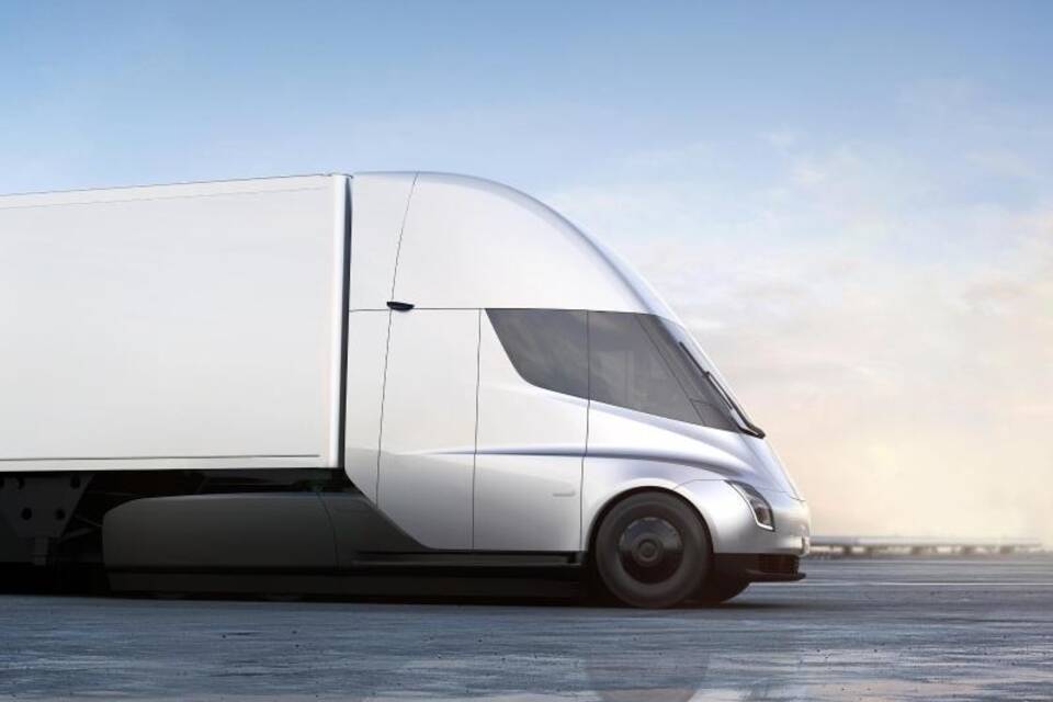 Teslas Elektro-Lastwagen