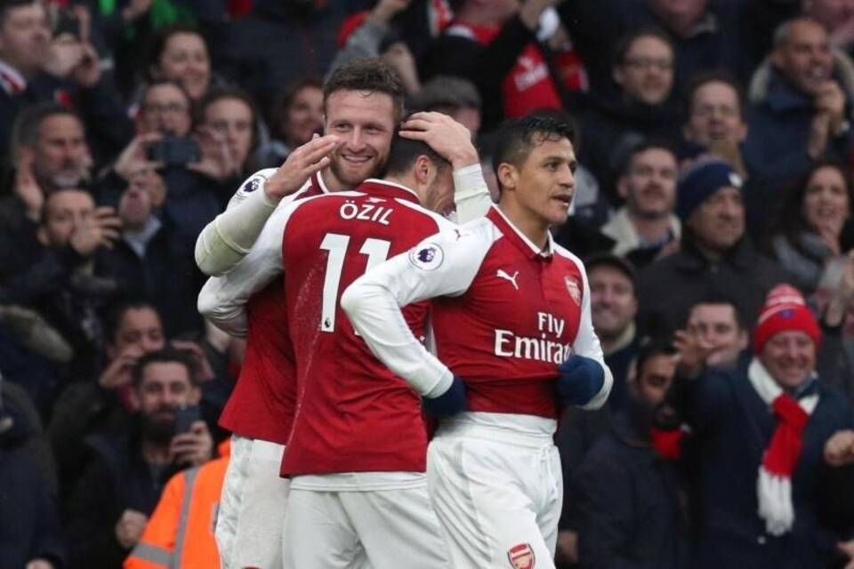 Arsenal-Jubel Arsenal-Jubel