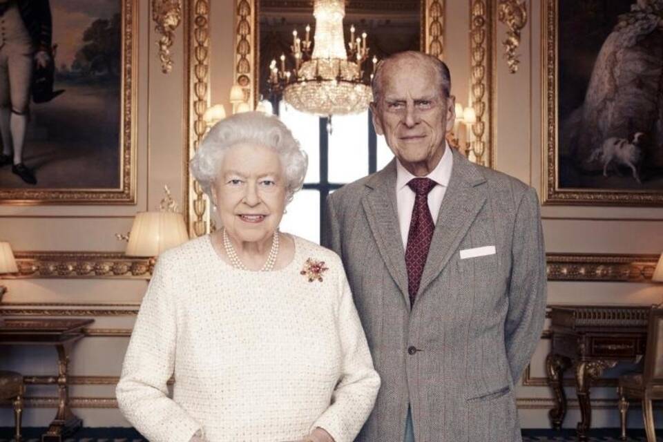 Königin Elizabeth + Prinz Philip