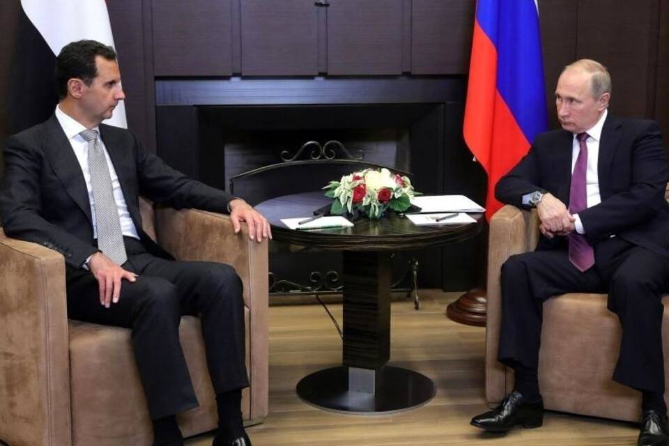 Assad trifft Putin in Sotschi