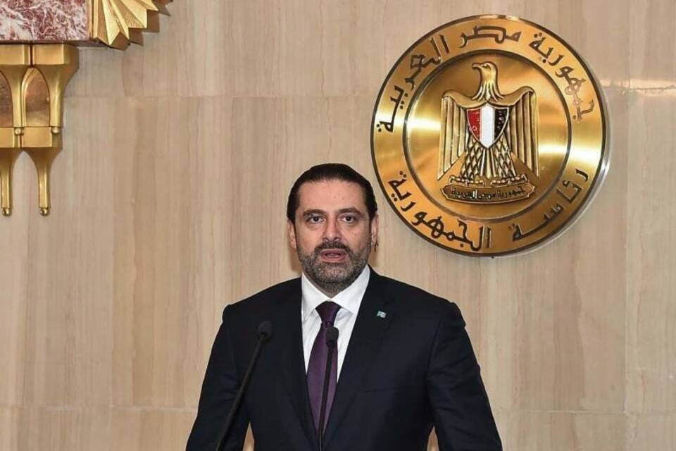 Saad Hariri in Kairo