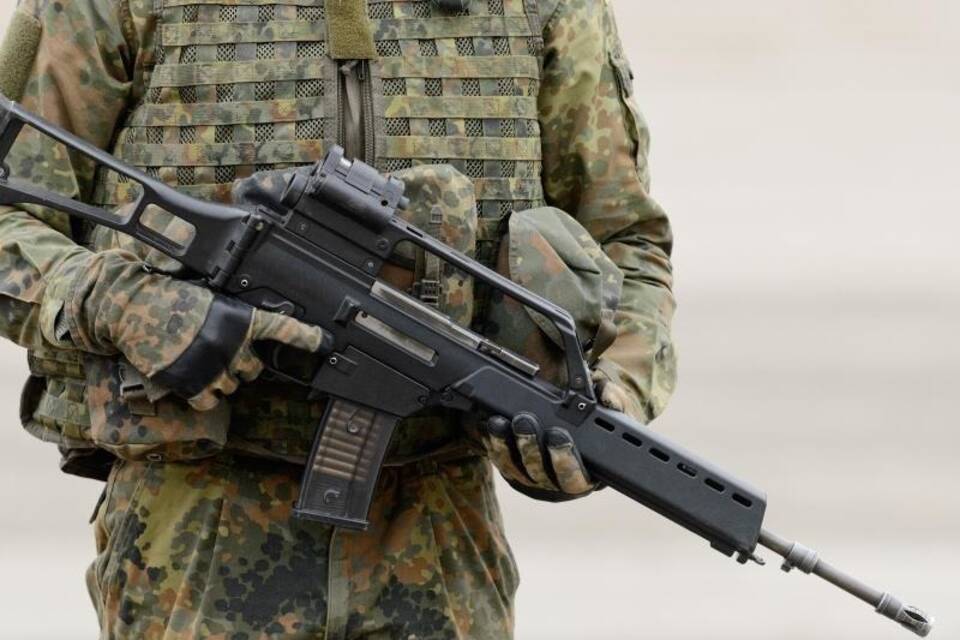 Bundeswehrsoldat mit G36