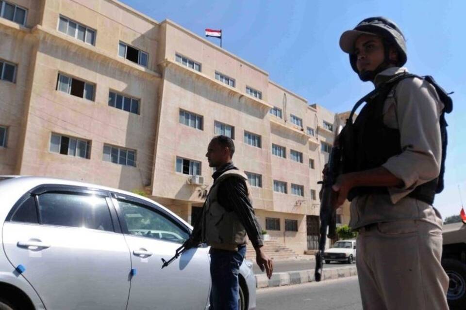 Soldaten in Al-Arisch Soldaten in Al-Arisch