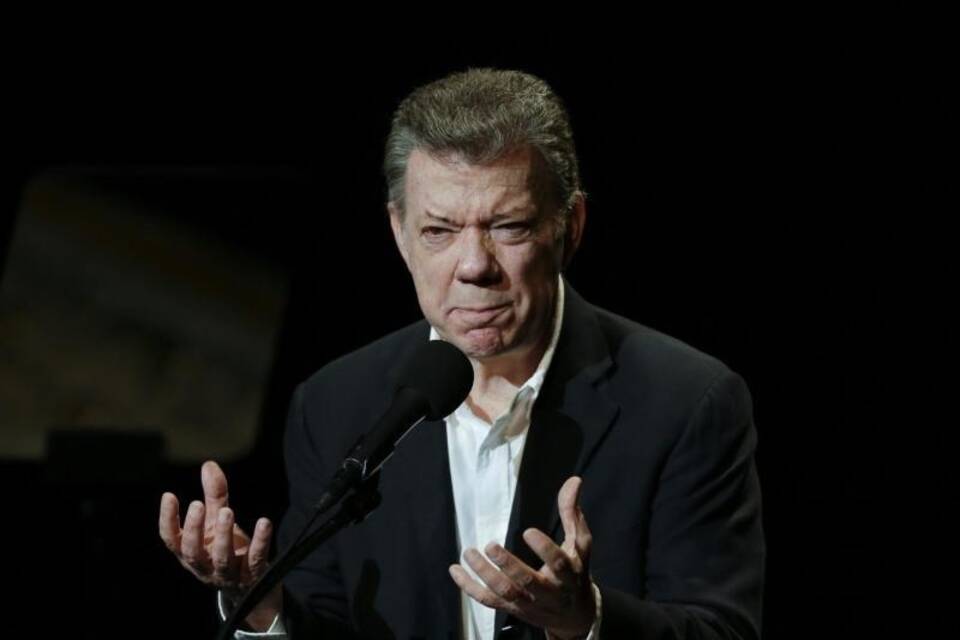 Kolumbiens Präsident Santos Kolumbiens Präsident Santos