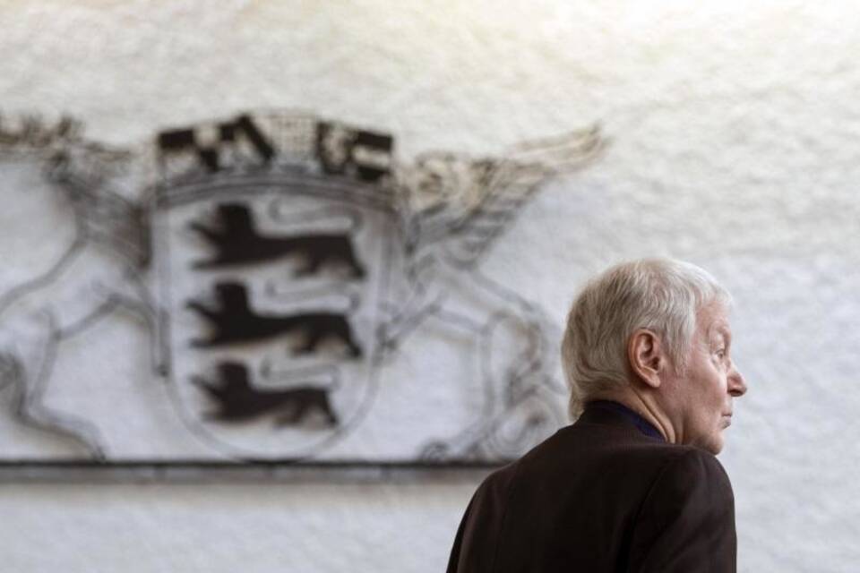 Anton Schlecker im Landgericht
