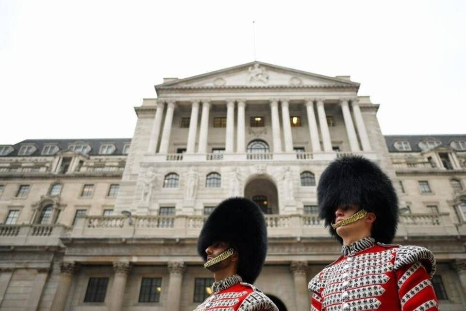 Ehrengarde vor Bank of England Ehrengarde vor Bank of England