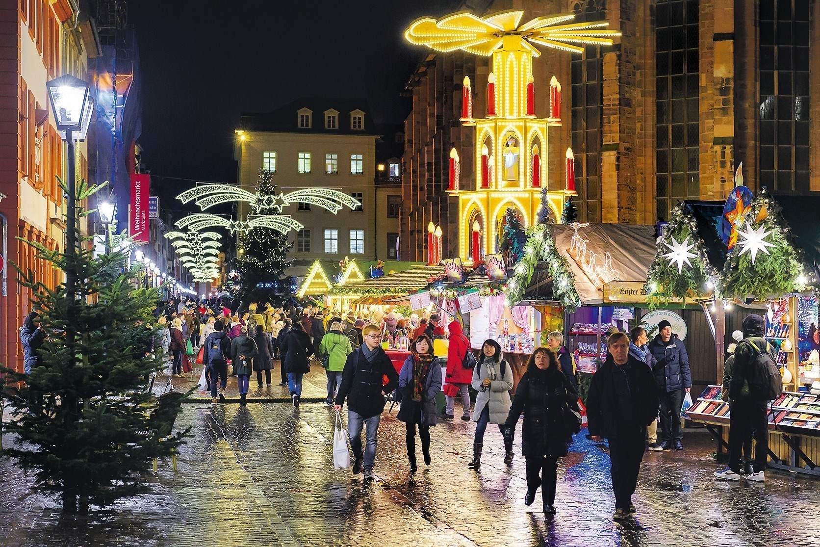 Heidelberger Lions Club Hoher Besuch Auf Dem Weihnachtsmarkt Plus Video Nachrichten Aus Heidelberg Rnz