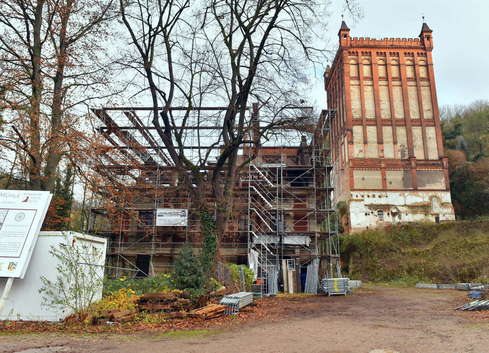Weinheim Alte Unternehmervilla Der Hildebrandschen Muhle Ist