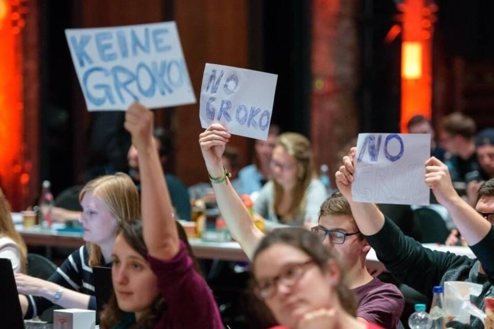 «Keine GroKo» «Keine GroKo»