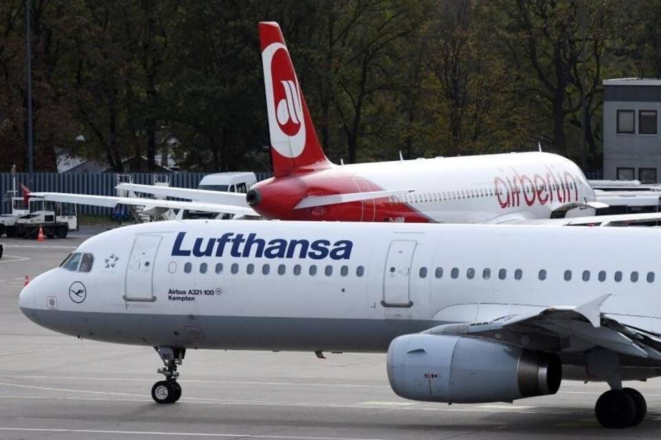 Lufthansa und Air Berlin