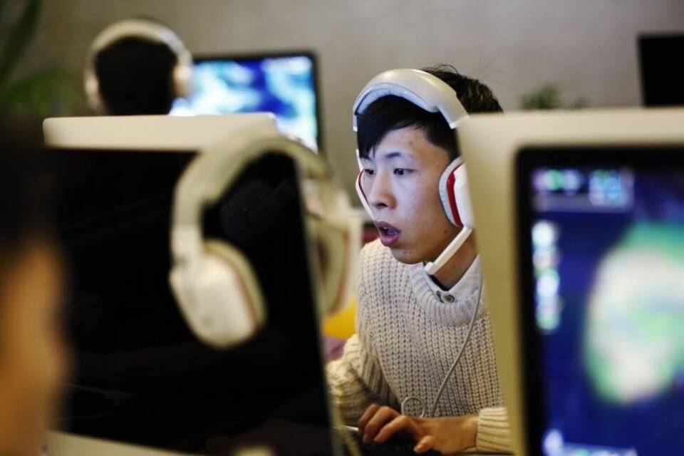 Internet-Café in Peking Internet-Café in Peking